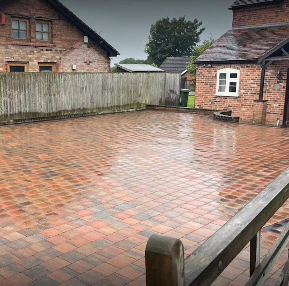 Large Driveway Build Staffordshire