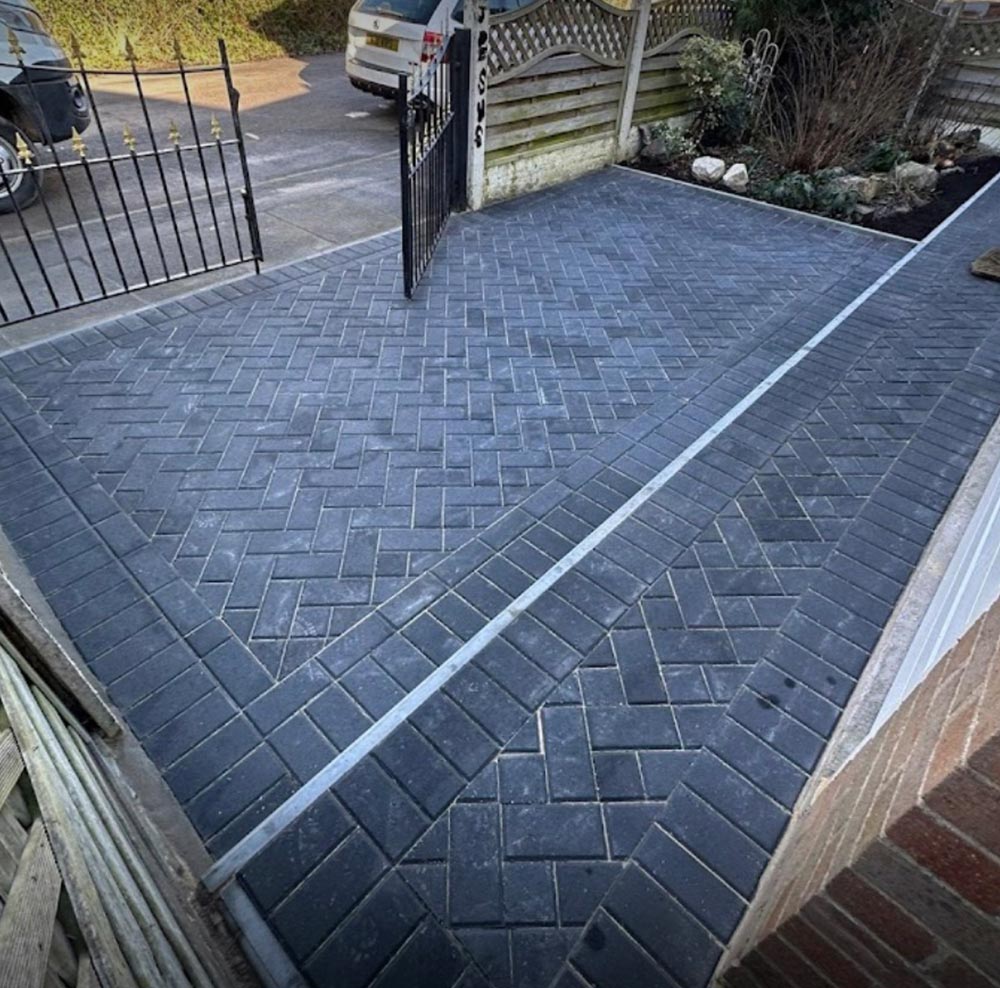 Tegular Paving Driveway Installation