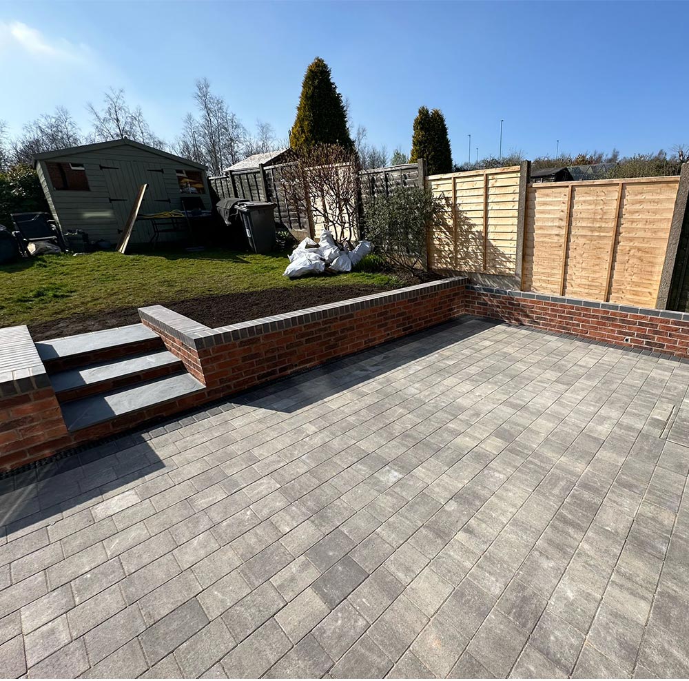 Block Paved Patio Stoke on Trent