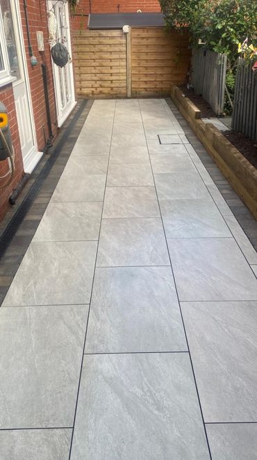 driveway project completed in stoke on trent