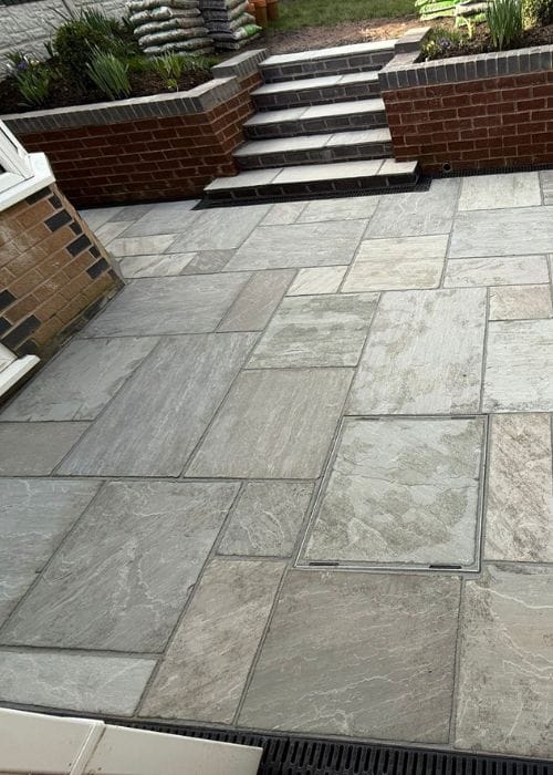 indian stone patio stoke on trent