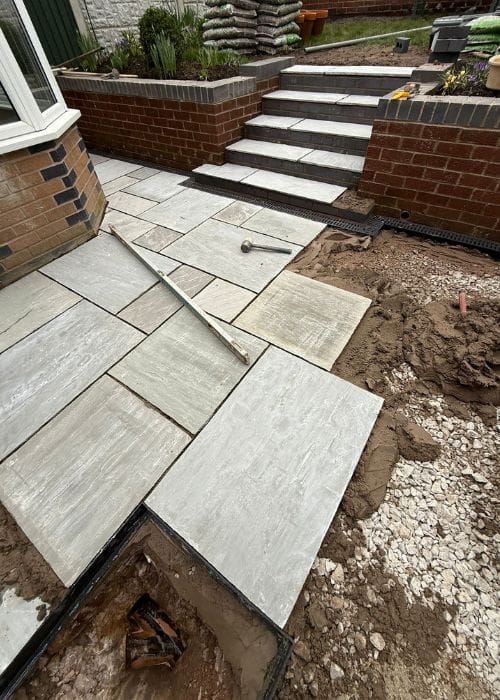 indian stone patio stoke on trent