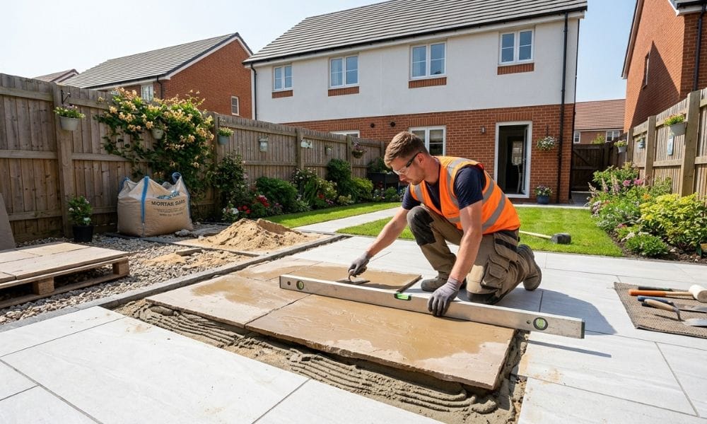 patio installation stoke on trent